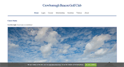 Desktop Screenshot of cbgc.co.uk